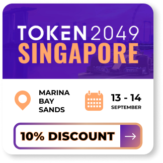 Token 2049 Singapore
Discount Link
