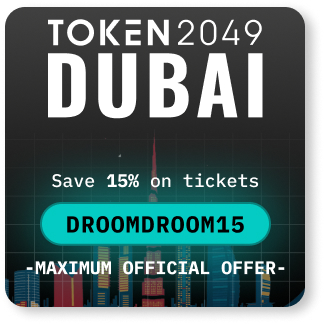 TOKEN2049 Promo Code Dubai DROOMDROOM15 (D1)
