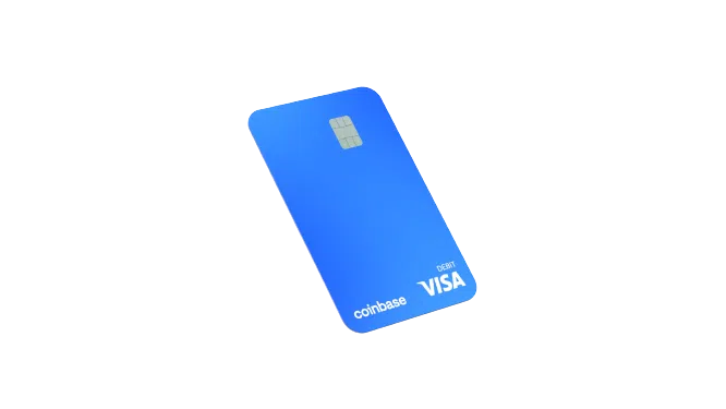 Coinbase crypto debit card