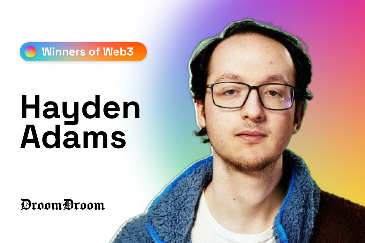 Winners of Web3: Hayden Adams