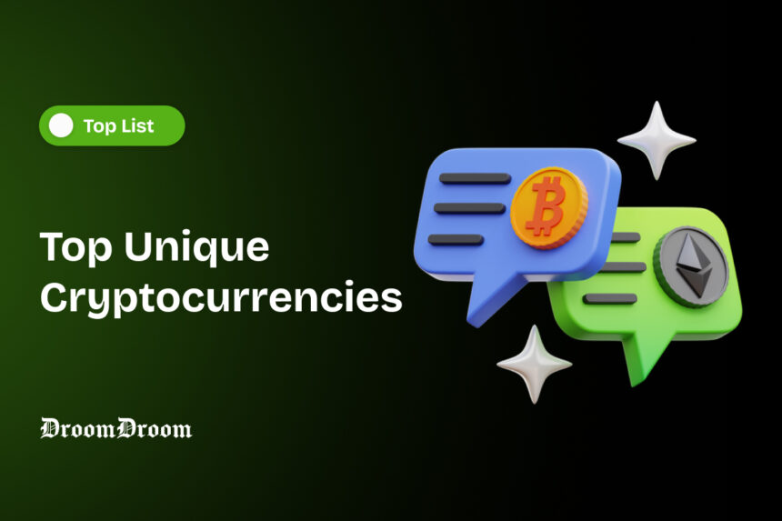Top Unique Cryptocurrencies