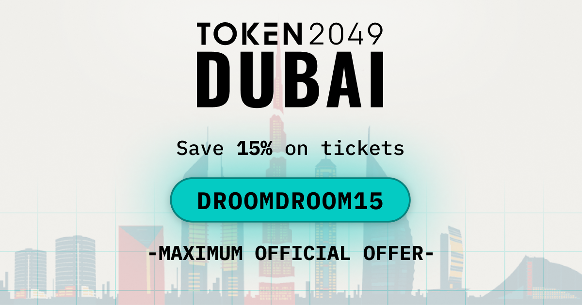 TOKEN2049 Promo Code: DROOMDROOM15 [15% OFF]