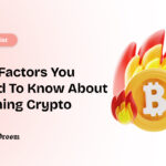 a bitcoin symbol with flames