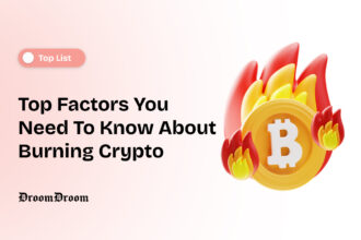 a bitcoin symbol with flames