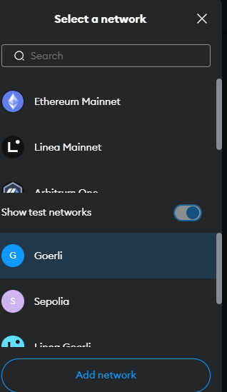 network selection
