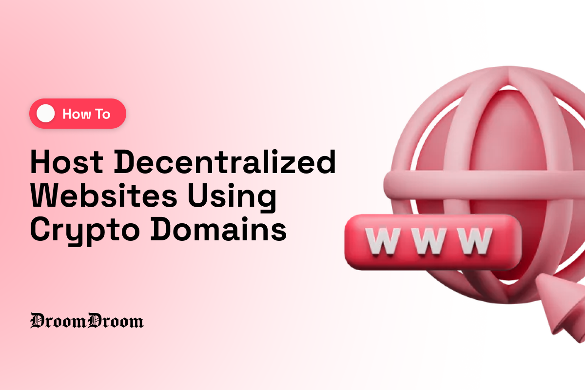 How to Host Decentralized Websites Using Crypto Domains?
