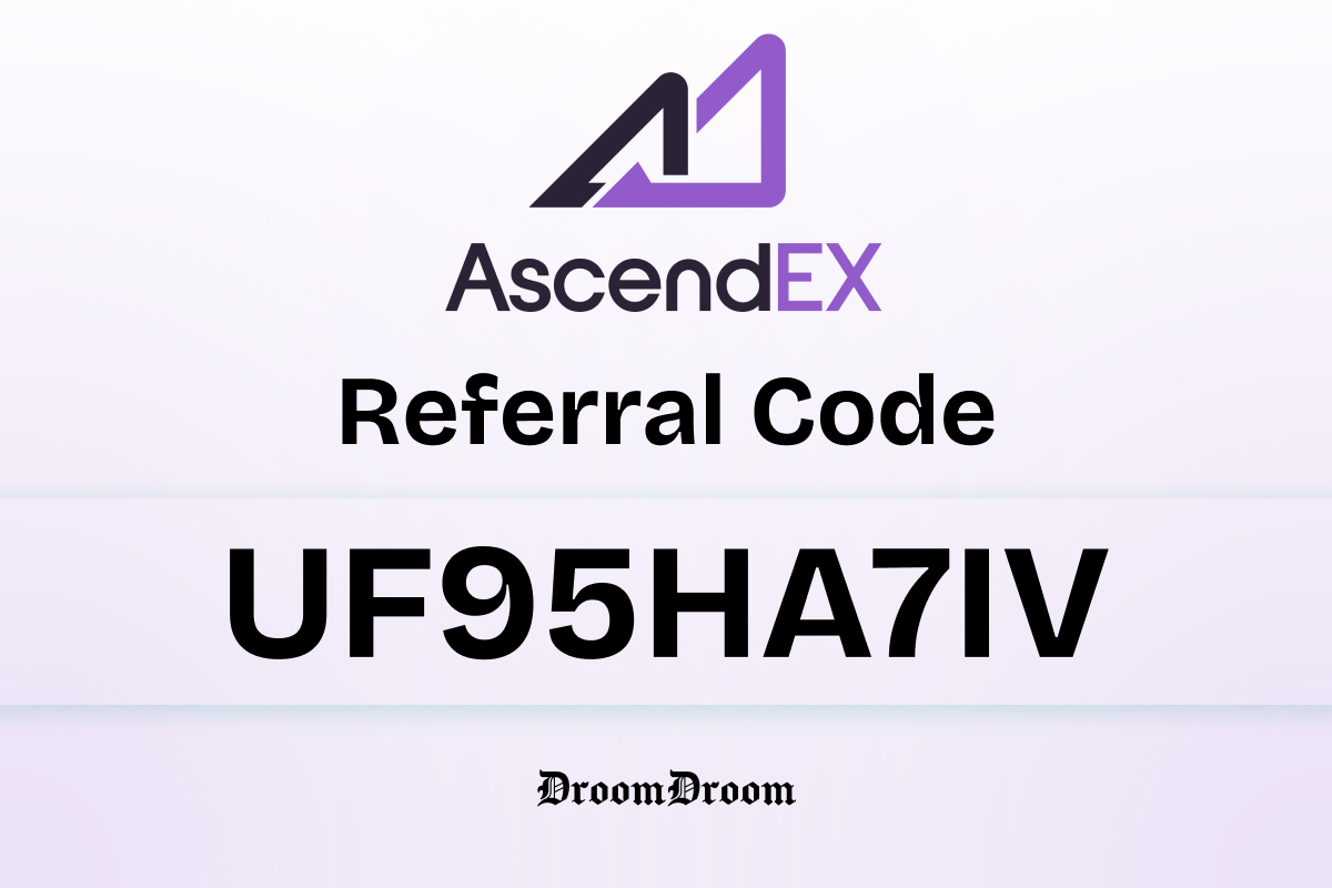 AscendEX Referral Code : UF95HA7IV