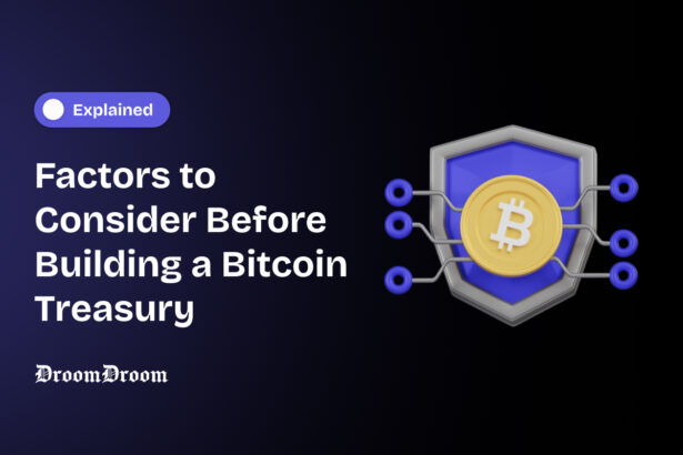 Factors to Consider for a Company Before Building a Bitcoin Treasury