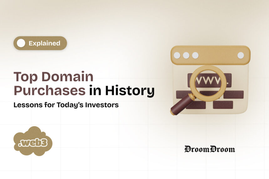 Top Domain Purchases in History
