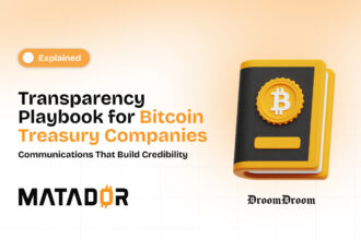 Transparency Playbook for Bitcoin Treasury Companies