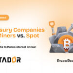 Treasury Companies vs. Miners vs. Spot ETFs