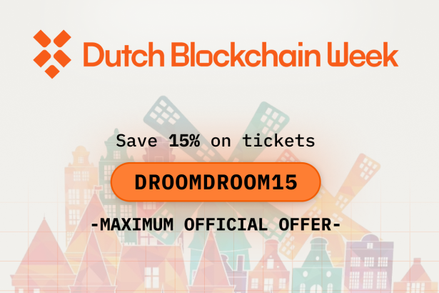 Dutch Blockchain Week Promo Code: DROOMDROOM15