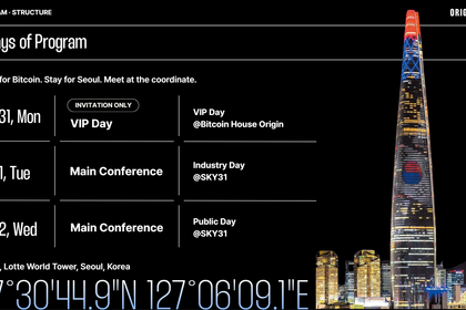 OriginX Brings Bitcoin Leaders From 22 Countries and More Than 70 Partners to Seoul for ORIGIN SEOUL 2026
