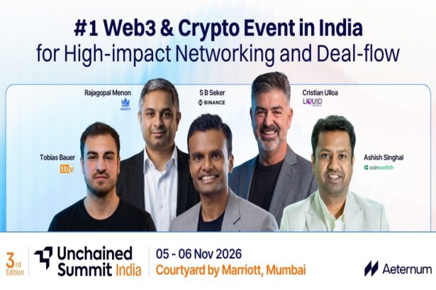 Unchained Summit India to Convene Leaders Shaping India’s Digital Asset Future